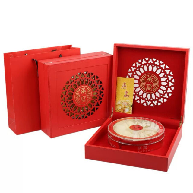 Hộp gỗ đựng tổ yến sào 50-100 g