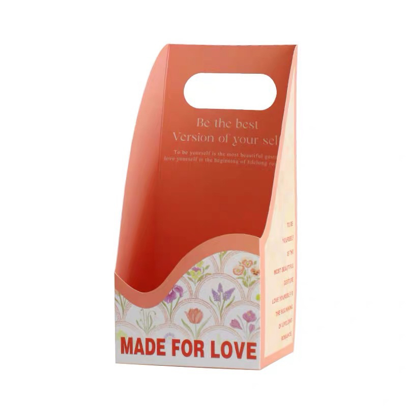 Hộp cắm hoa cầm tay made for love