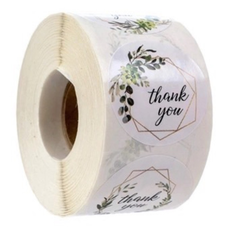Tem dán thank you