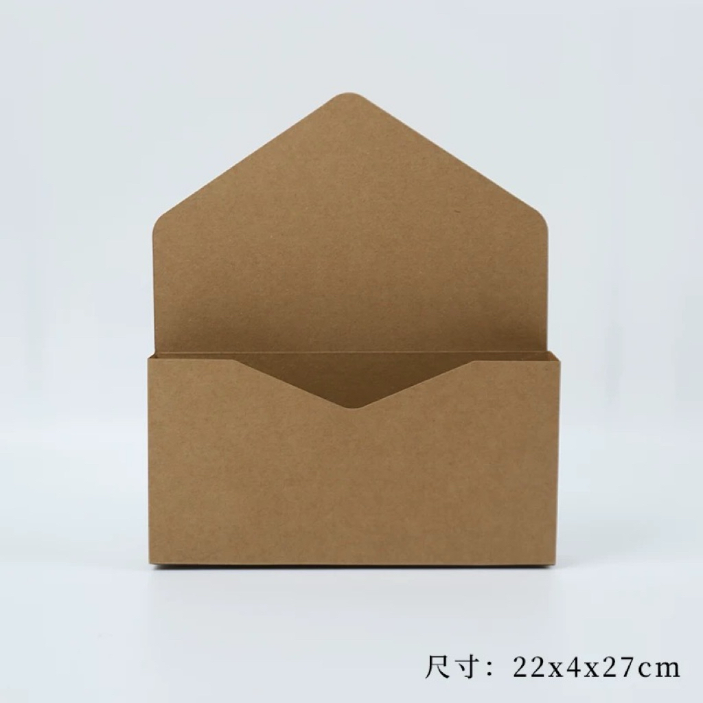 Hộp giấy dạng bì thư cắm hoa