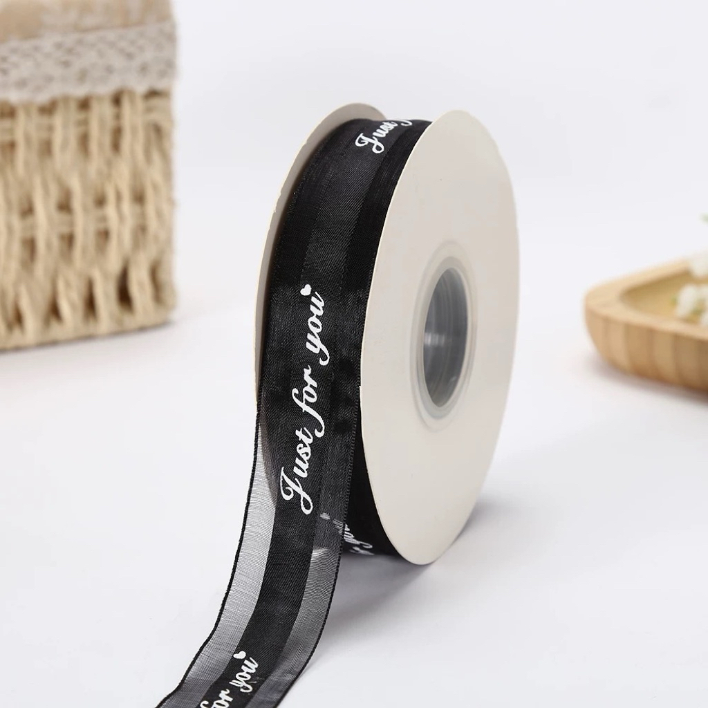 Ruy băng lụa Just for you bản to 2