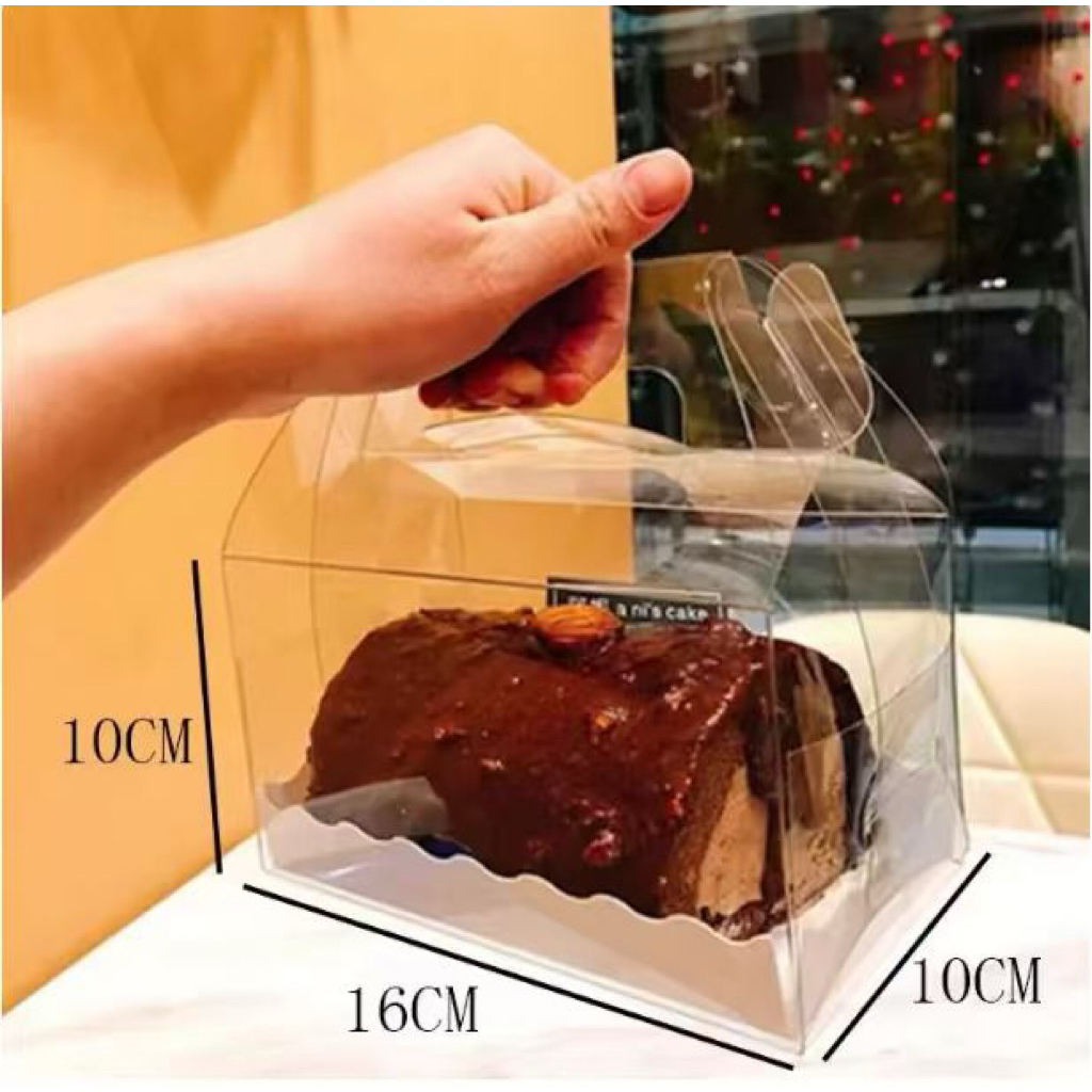 Hộp mica đế sóng cắm hoa