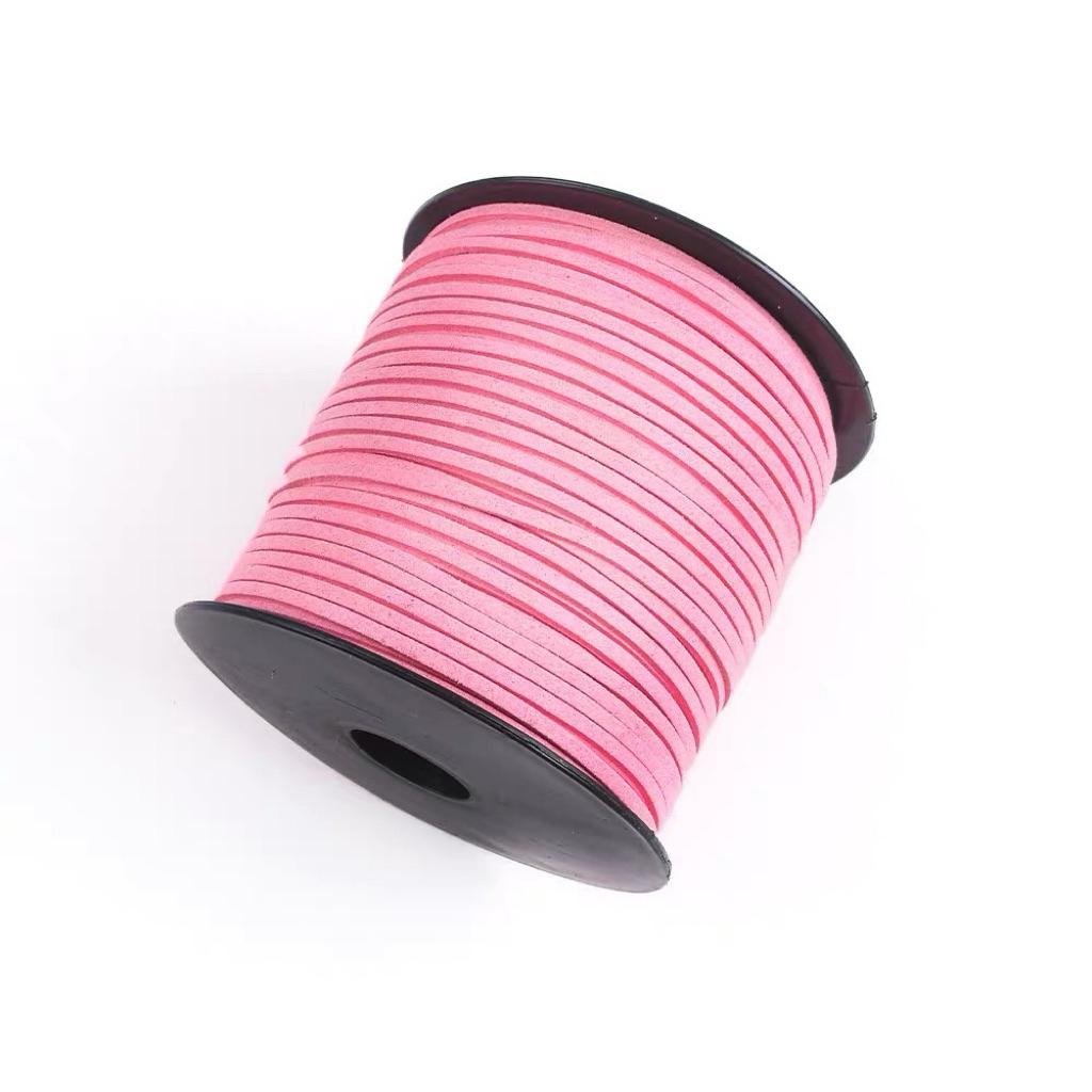 Dây da lộn 3 mm làm ruy băng - nguyên cuộn